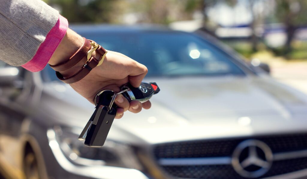 keys to a new car